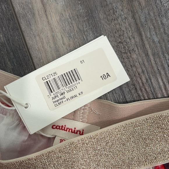 Catimini Heart Skirt size 10 NEW - Picture 6 of 6